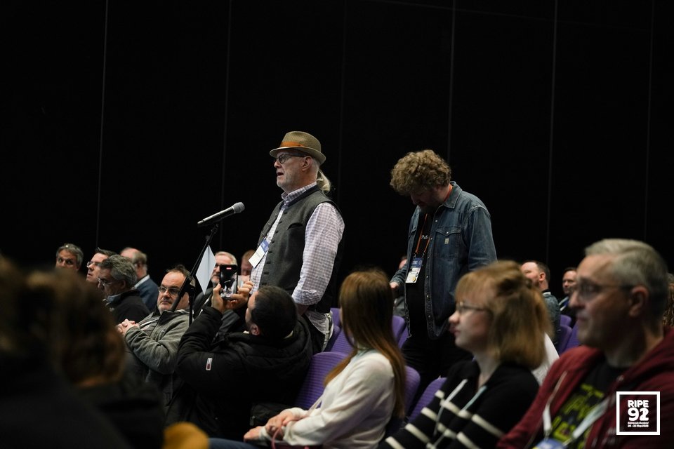 RIPE 92 event picture