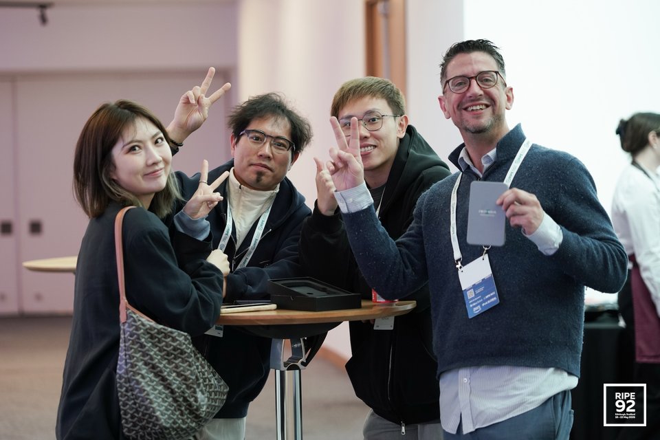 RIPE 92 event picture