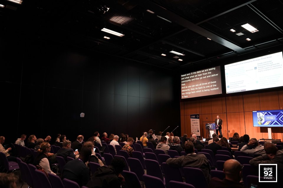 RIPE 92 event picture