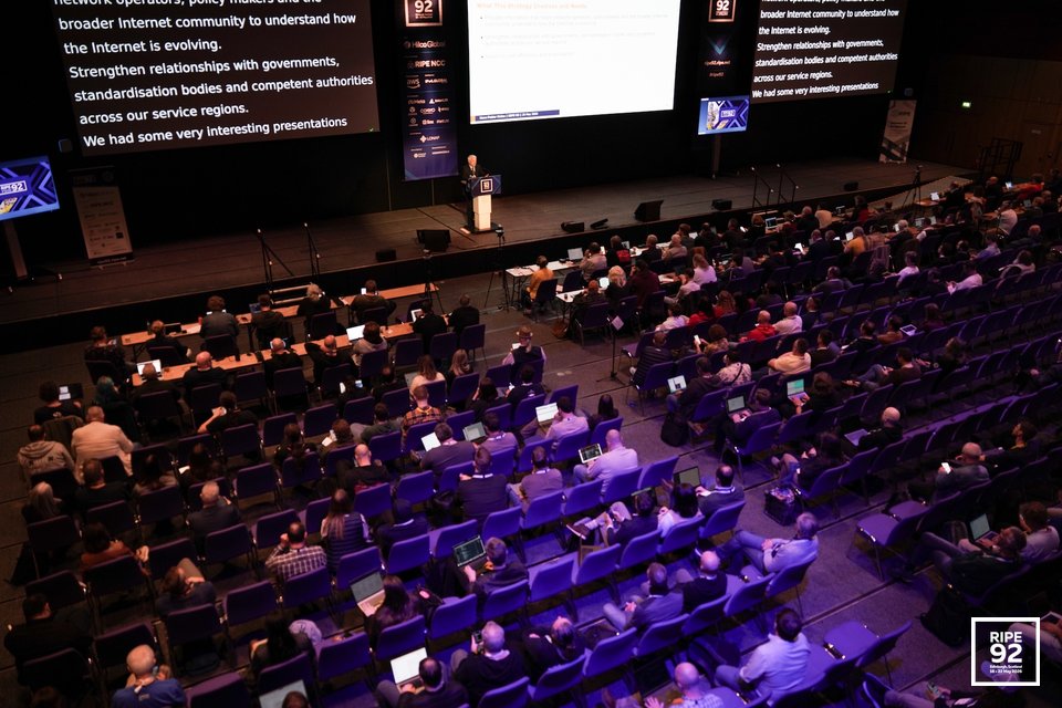 RIPE 92 event picture