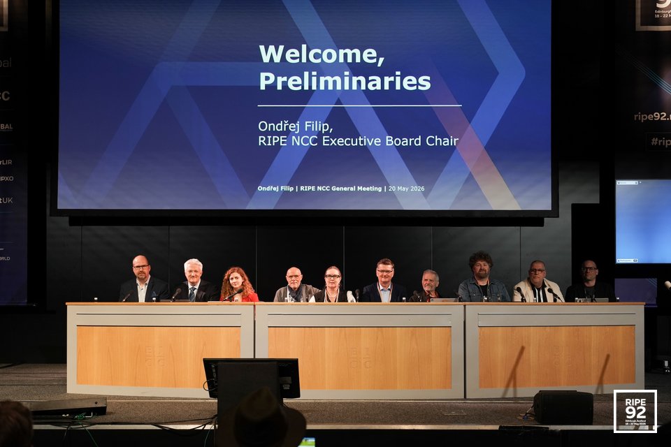 RIPE 92 event picture