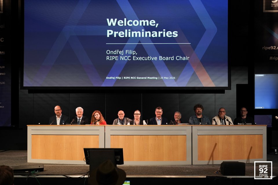 RIPE 92 event picture