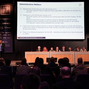 RIPE 92 event picture