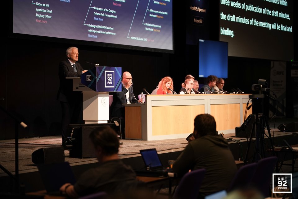 RIPE 92 event picture
