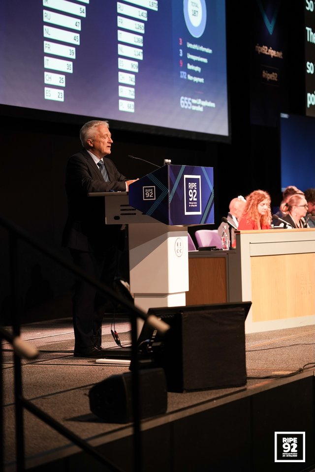 RIPE 92 event picture