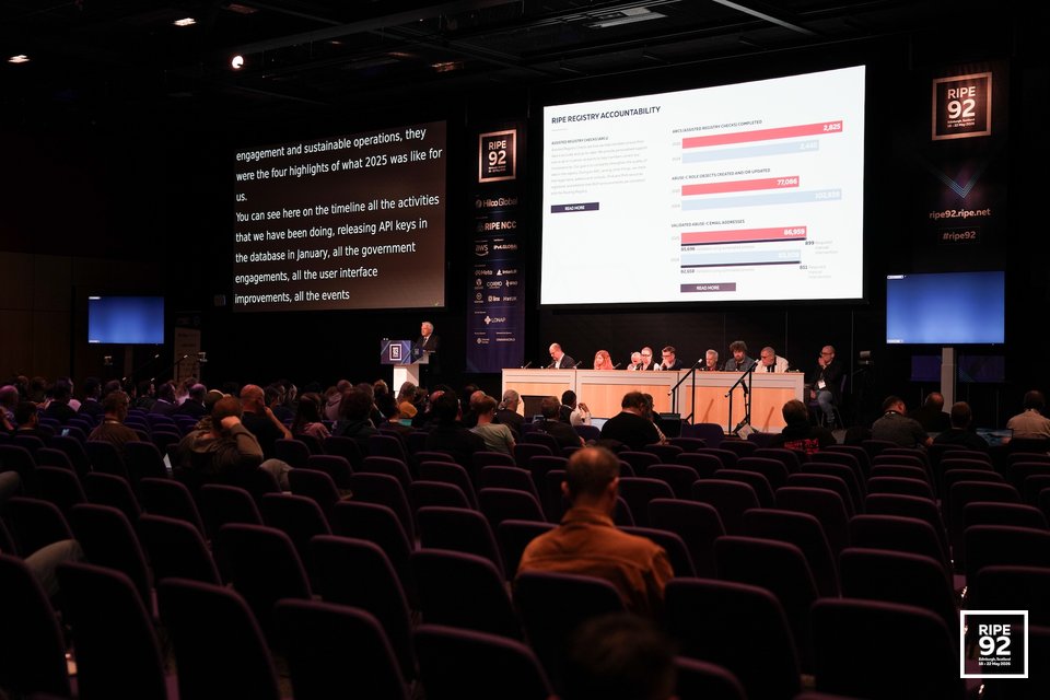 RIPE 92 event picture