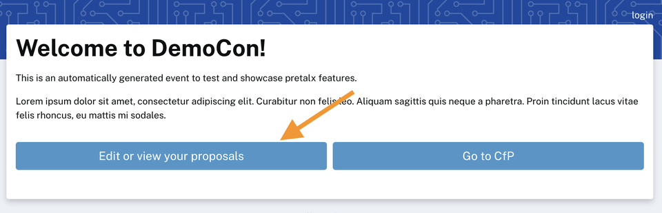 Update Presentation Slides: Edit or view your proposals