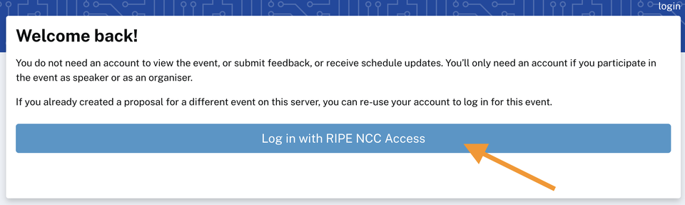Update Presentation Slides: Log in with NCC Access